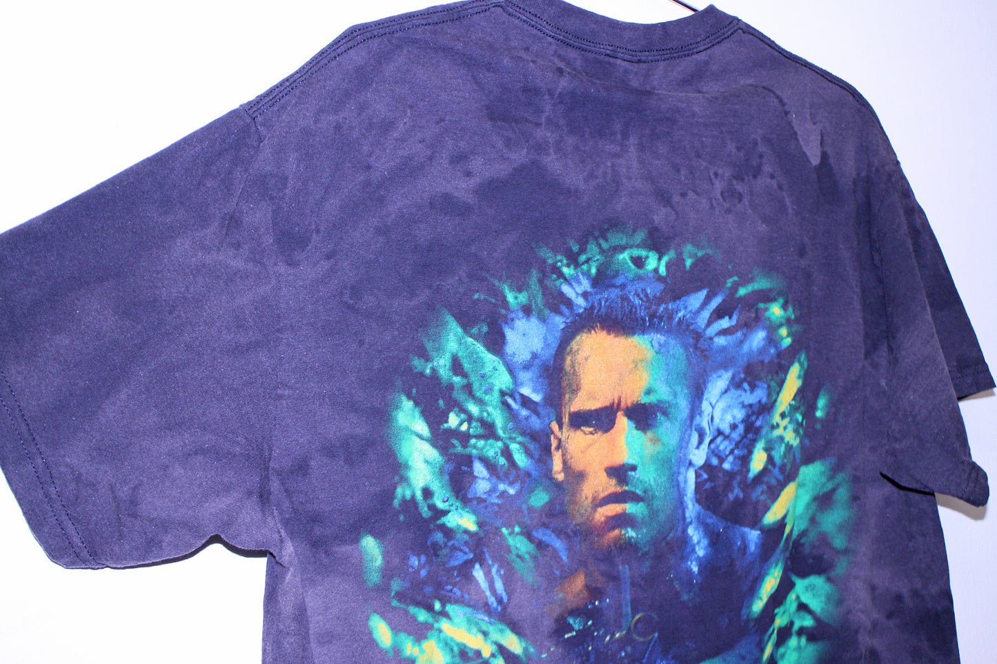 The Predator on heavy faded BSC tee (XL)