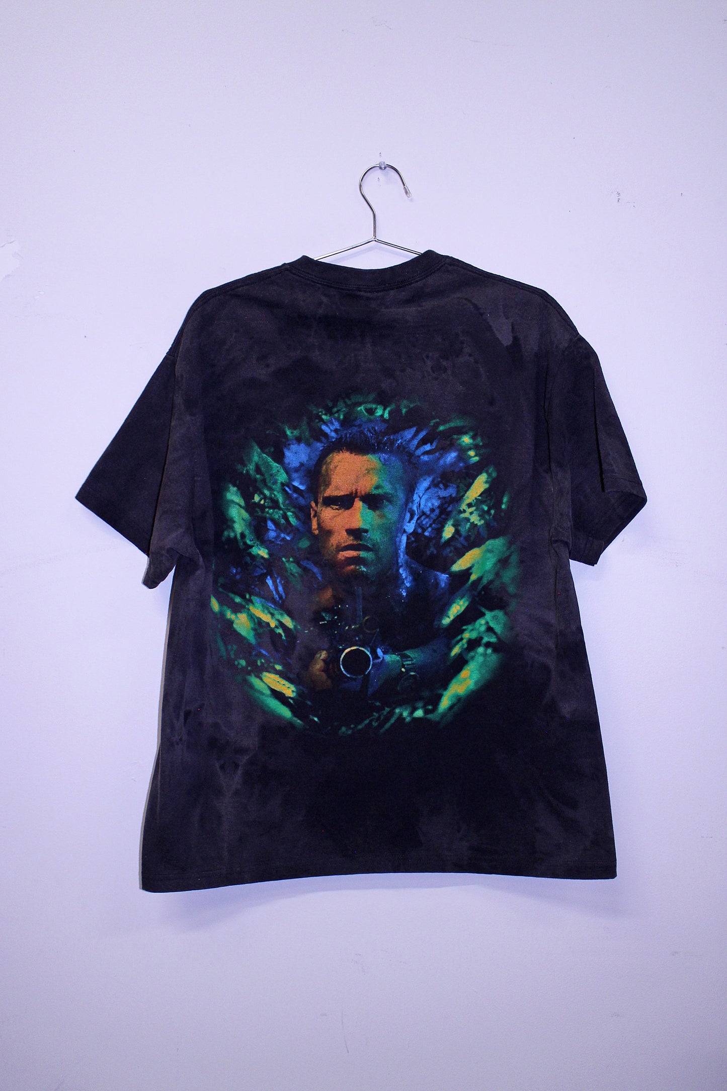 The Predator on heavy faded BSC tee (XL)