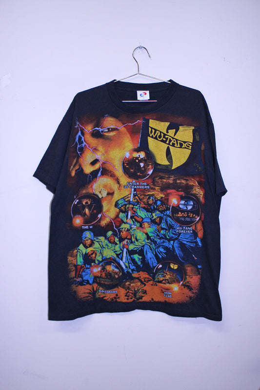 Wu Army on vintage single stitch DUKE tee (XL)