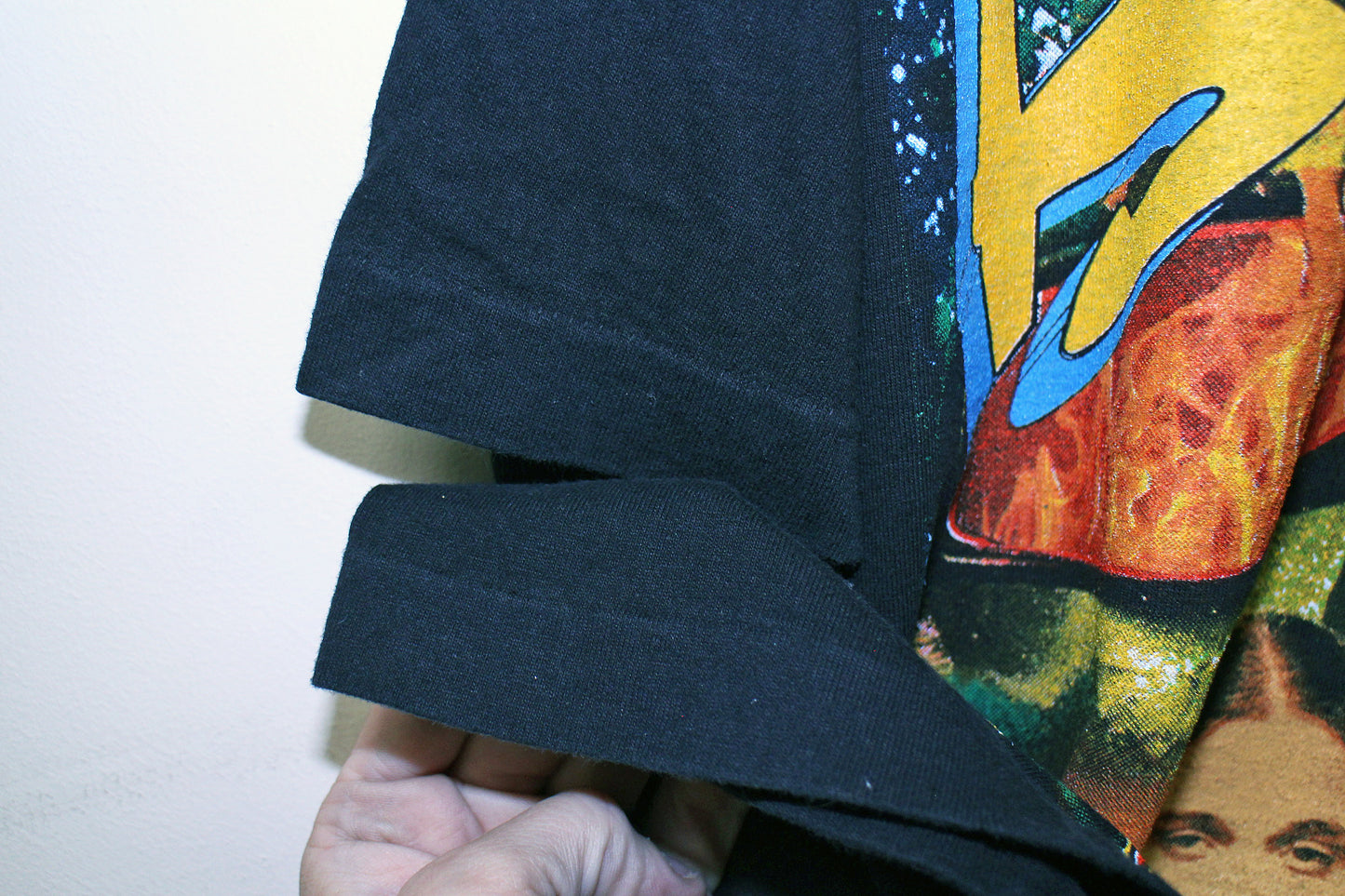BTNH on vintage single stitch FOTL black tee (XL)