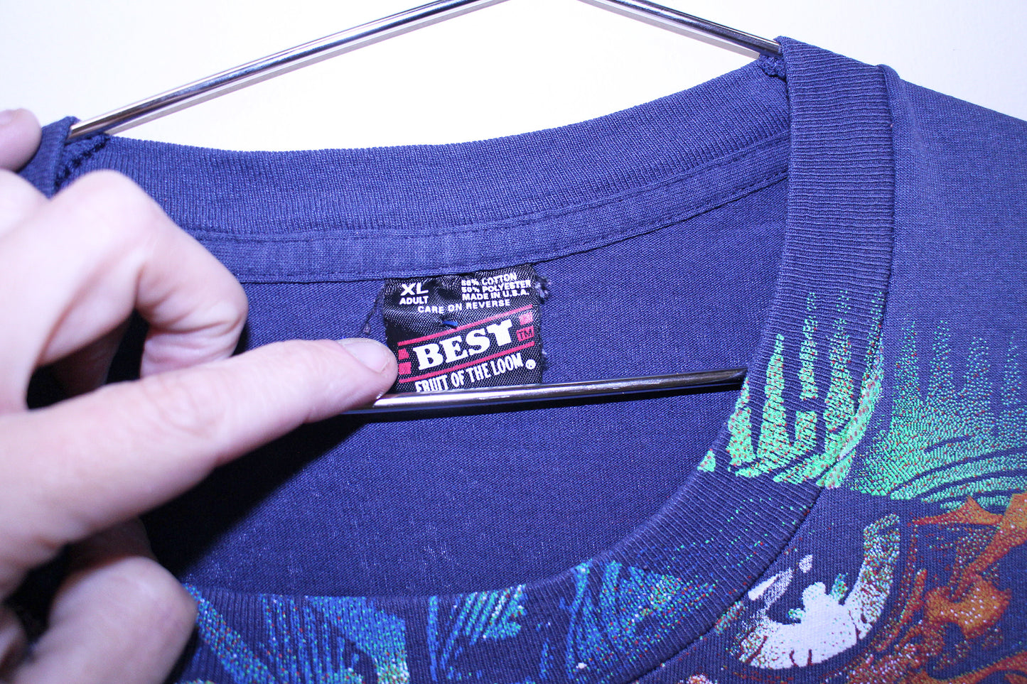 Fantastic 4 on single stitch ELKs shirt *print over* (XL)