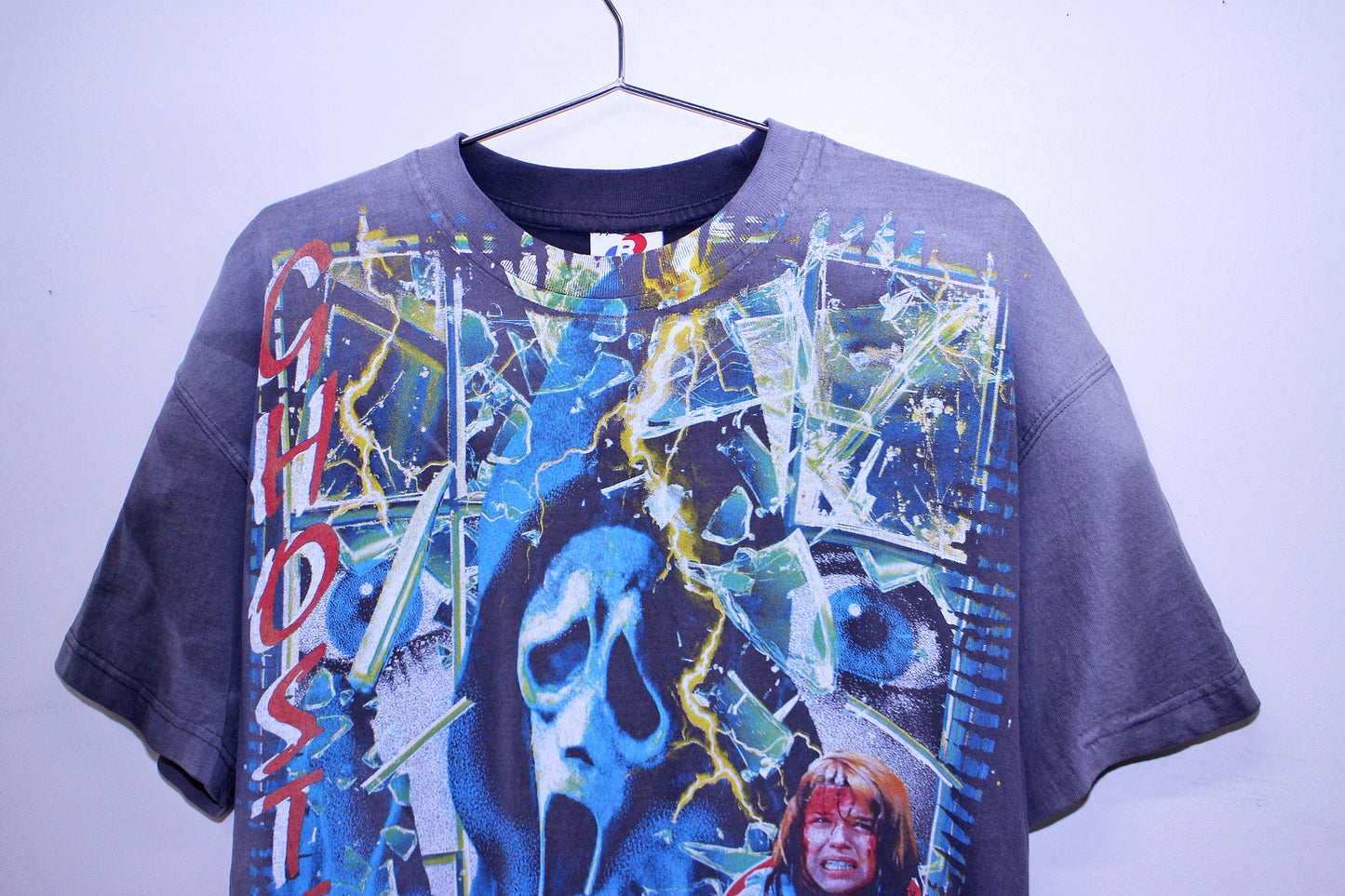 Ghostface sun faded BSC tee (L)