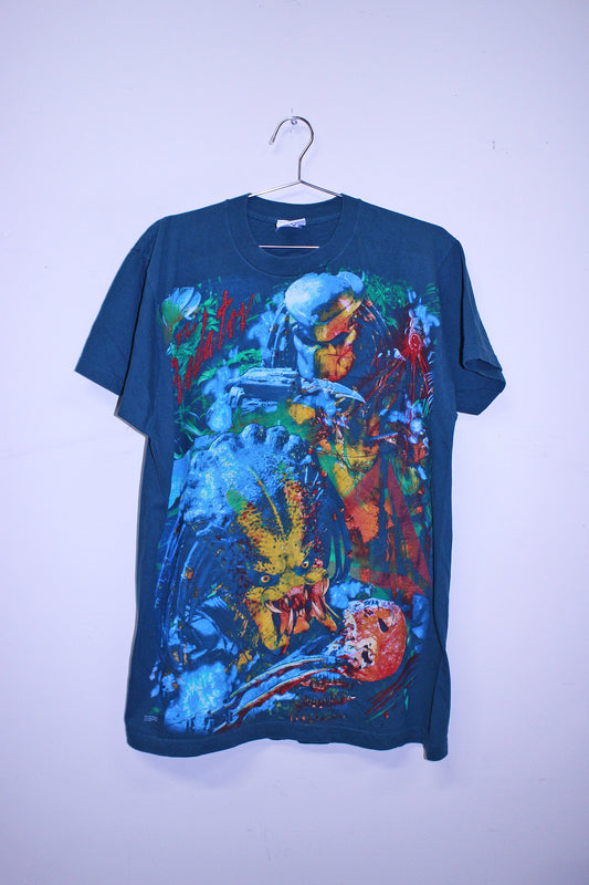 The Predator on vintage BVD green single stitch tee (XL)