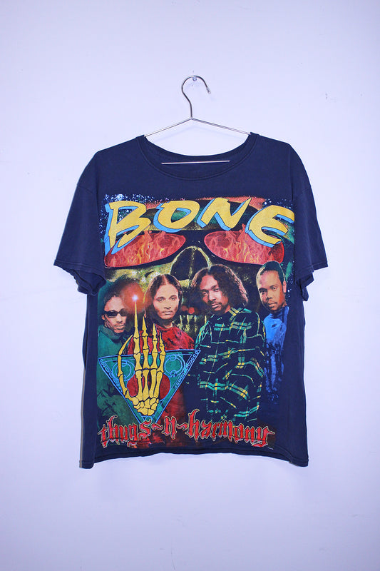BTNH on faded FOTL black tee (L)