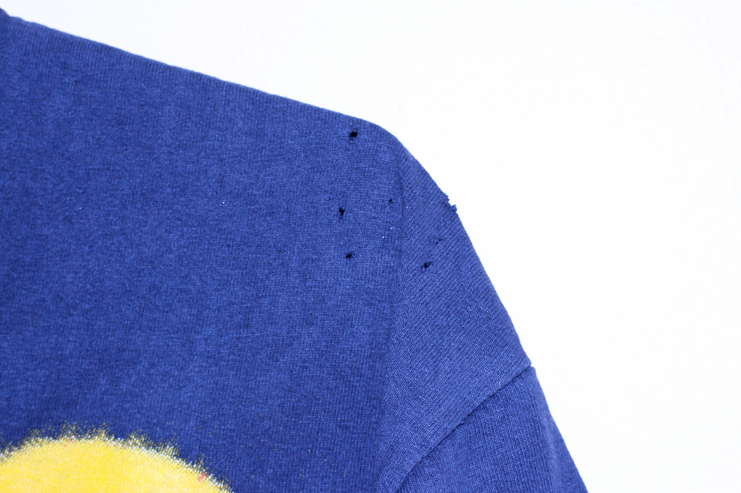 Wu Killa Bees on faded navy shirt (L)