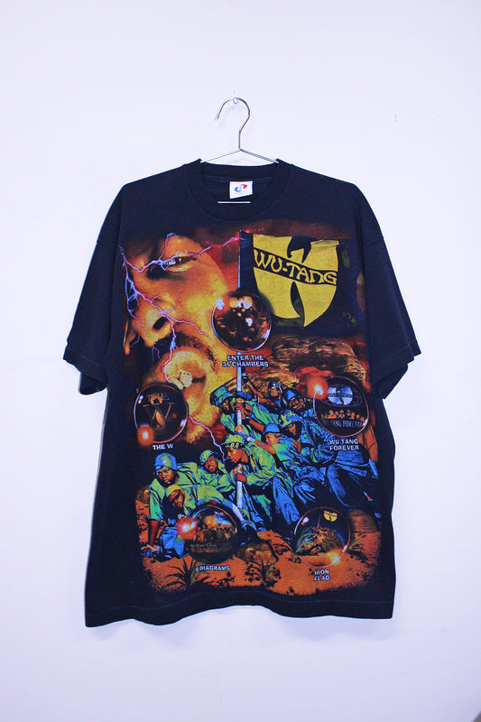 Wu Army on vintage single stich FOTL shirt (XXL)