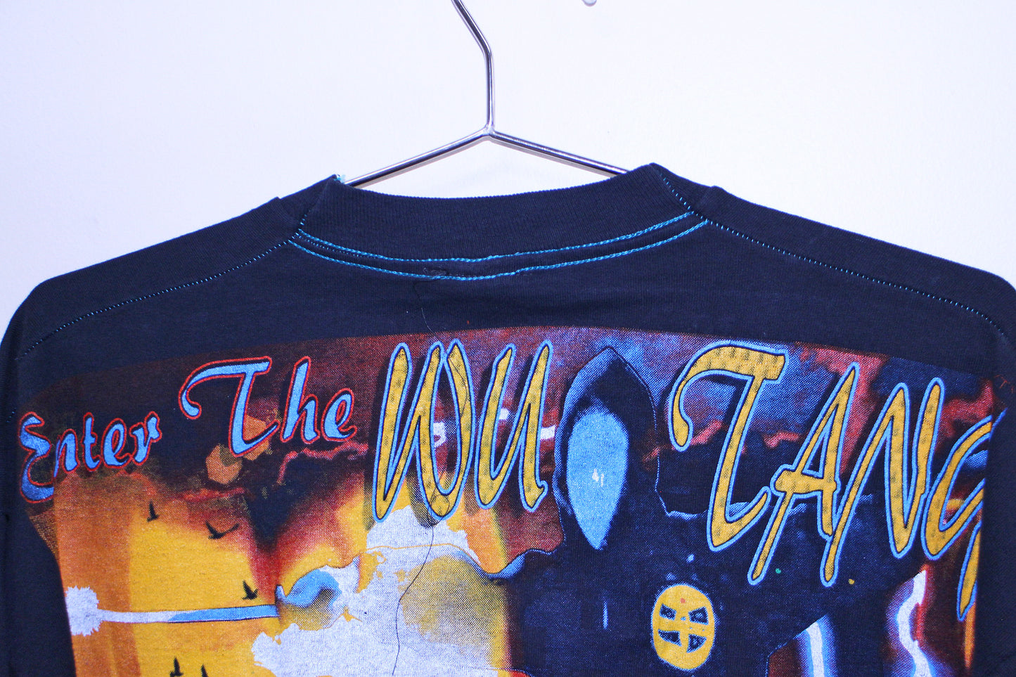 Wu Army on vintage single stich FOTL shirt (XXL)
