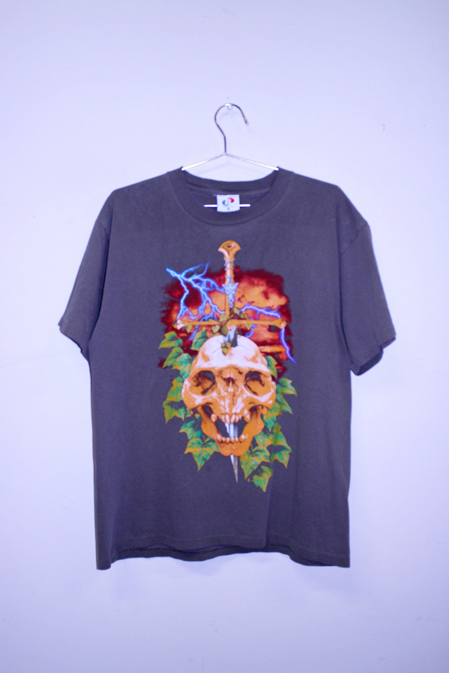 LOTR on single stitch vintage green tee 1/1 (L)