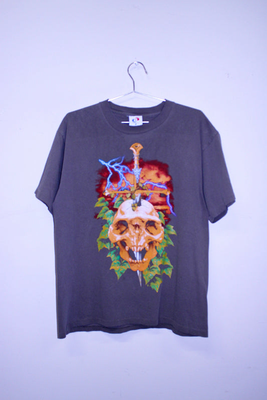 LOTR on single stitch vintage green tee 1/1 (L)