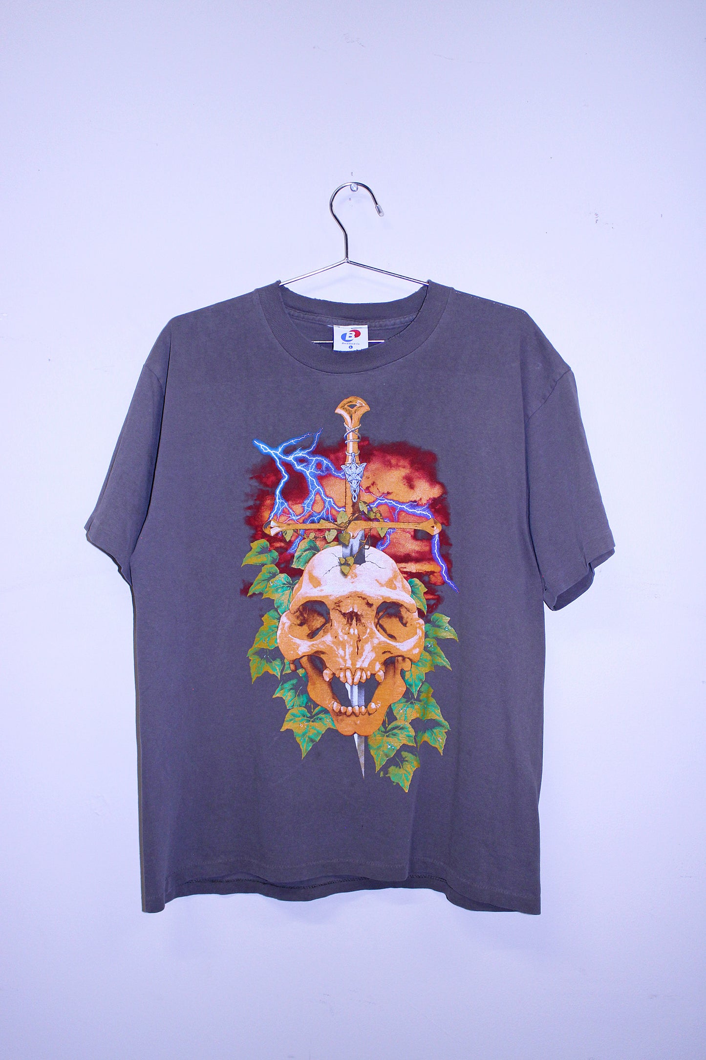 LOTR on single stitch vintage green tee 1/1 (L)