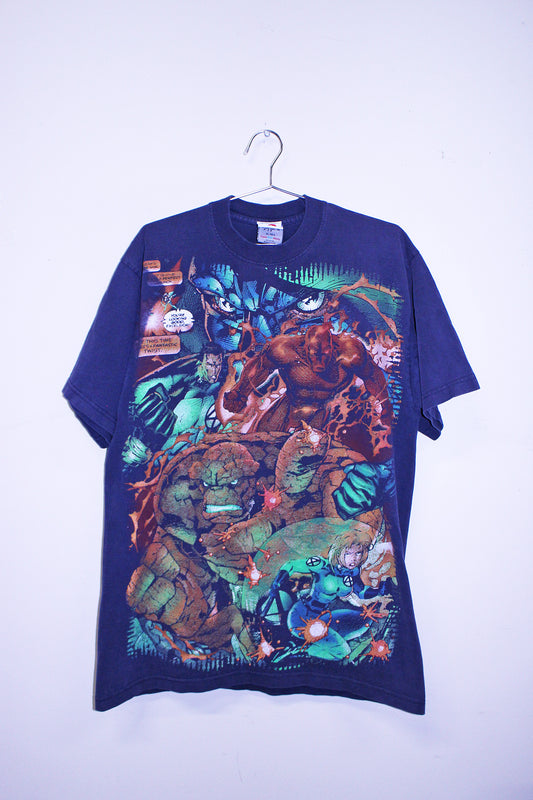 Fantastic 4 on Shaka heavyweight tee (XL)