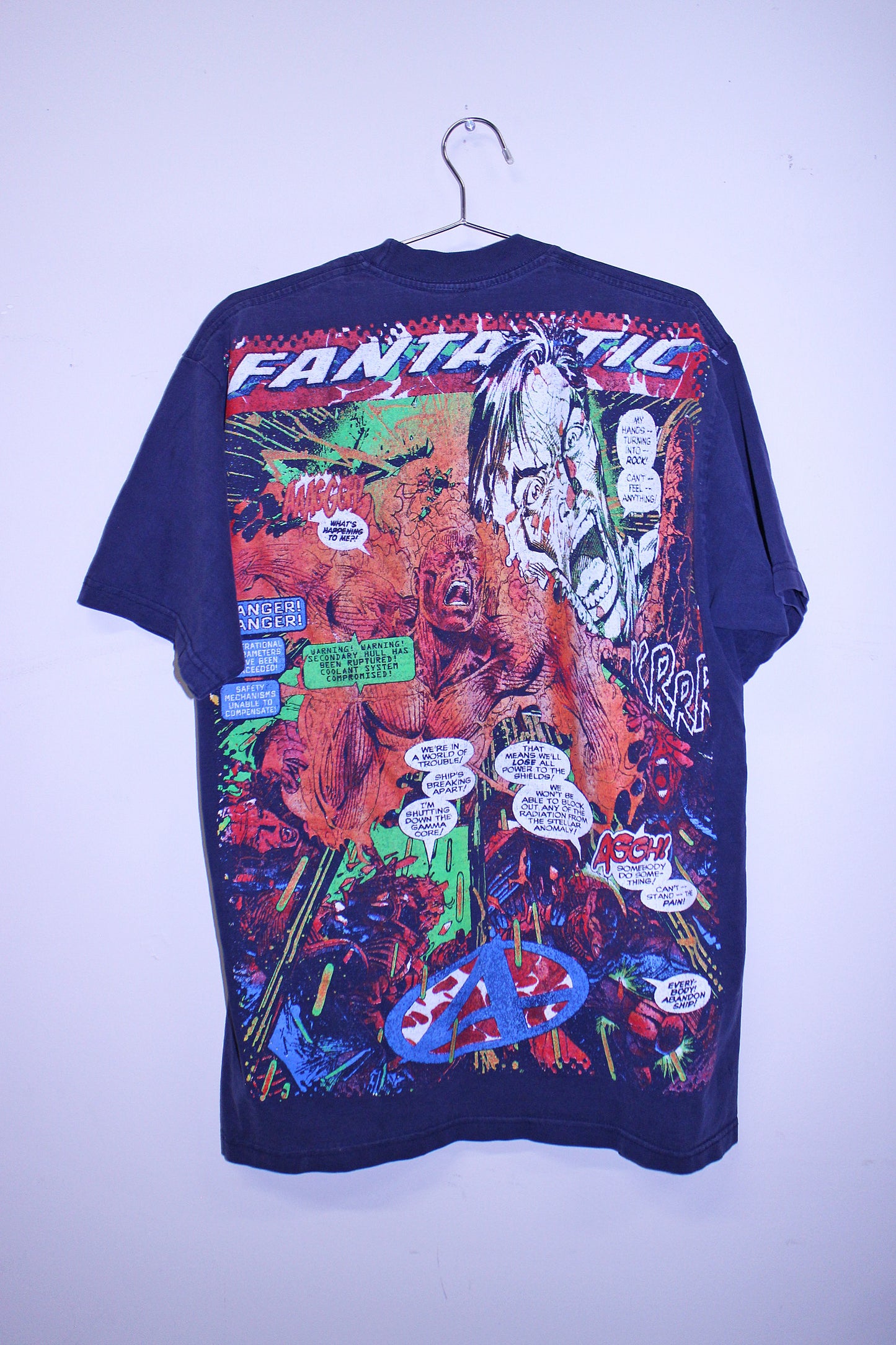 Fantastic 4 on Shaka heavyweight tee (XL)
