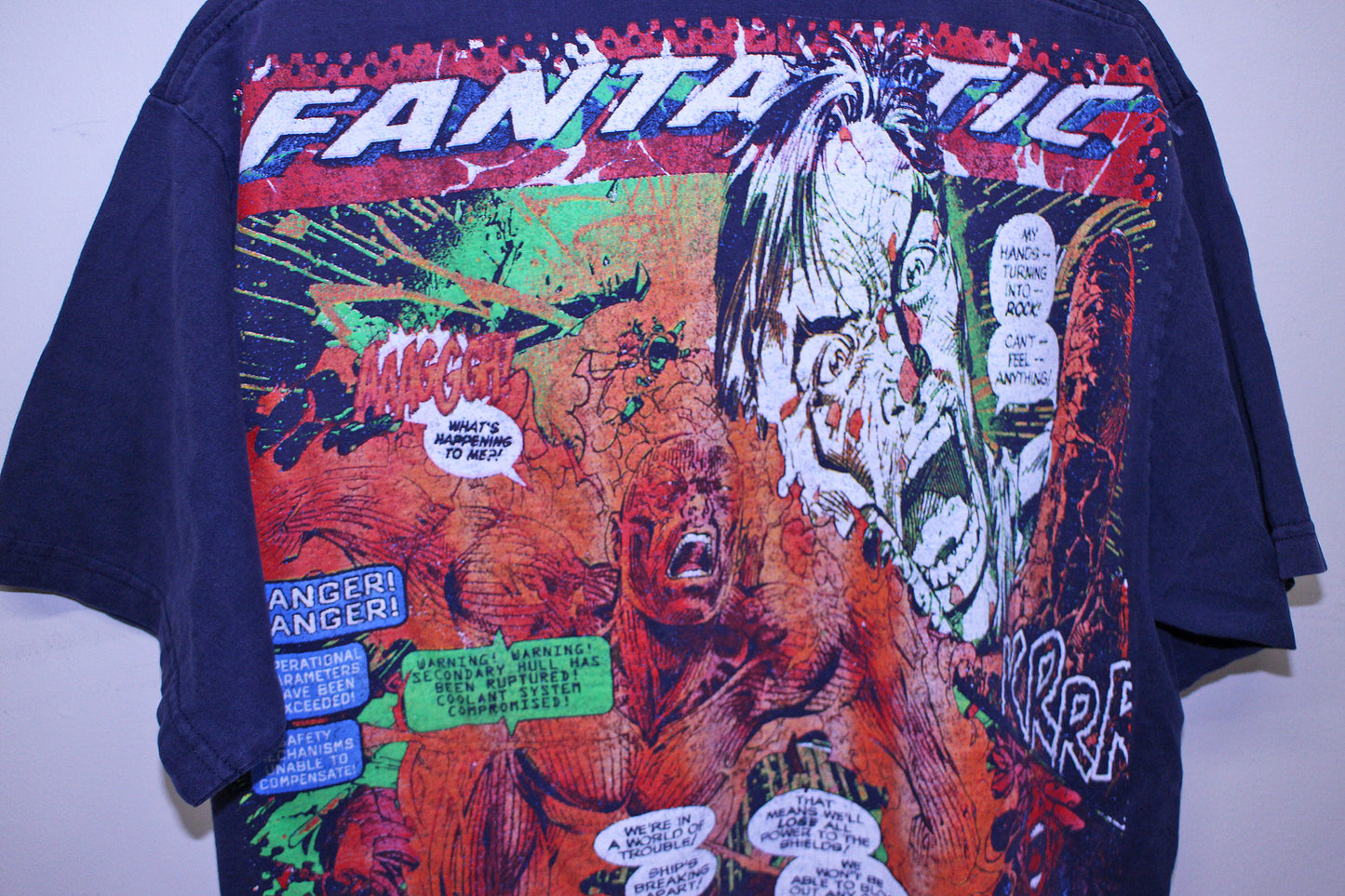 Fantastic 4 on Shaka heavyweight tee (XL)