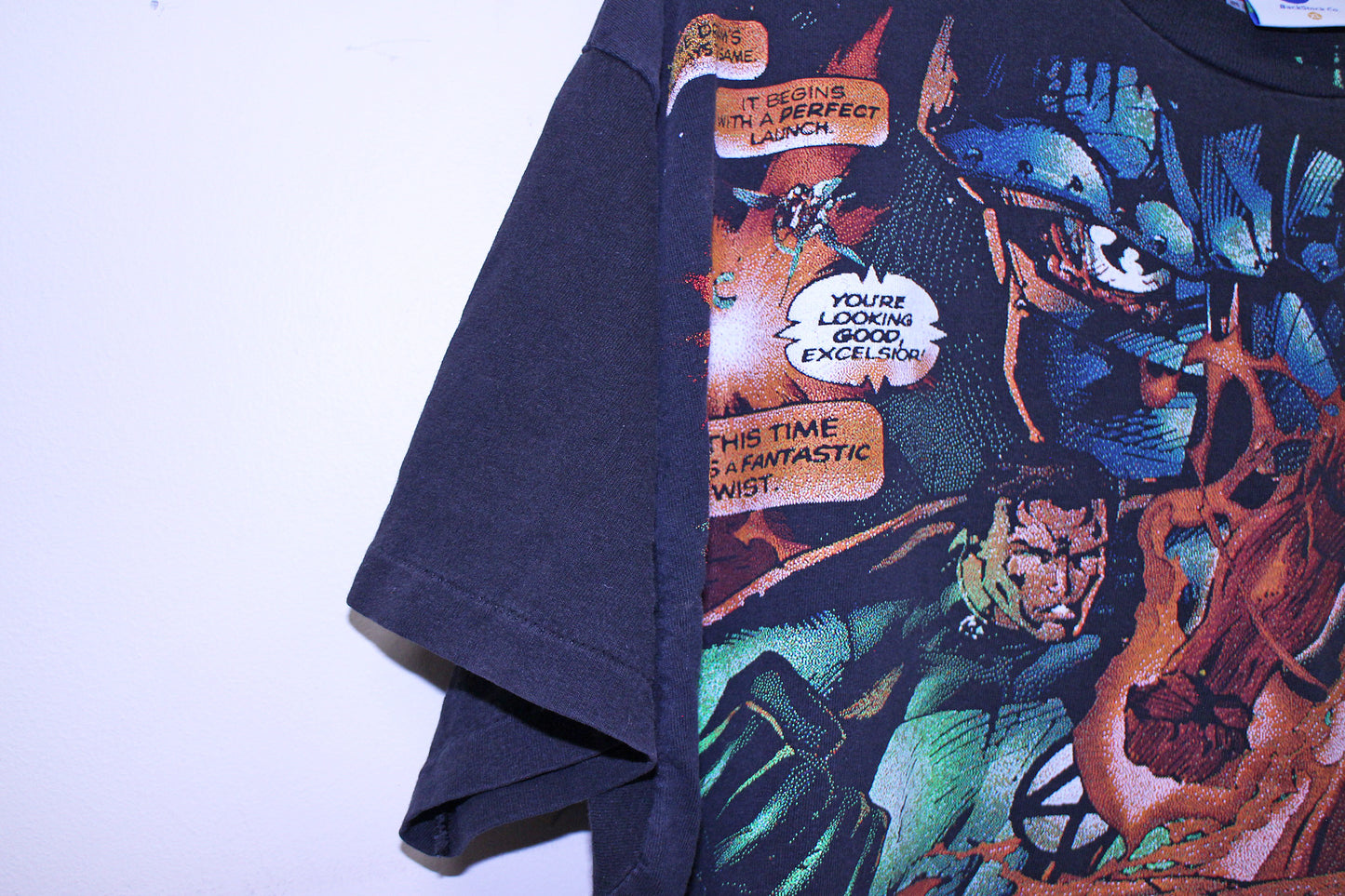 Fantastic 4 on vintage single stitch FOTL shirt (XL)