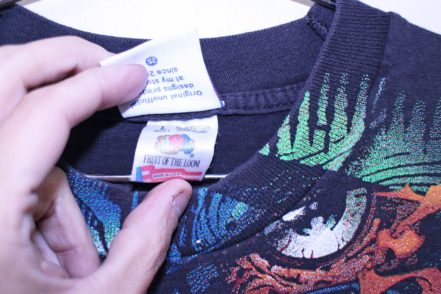 Fantastic 4 on vintage single stitch FOTL tee (L)