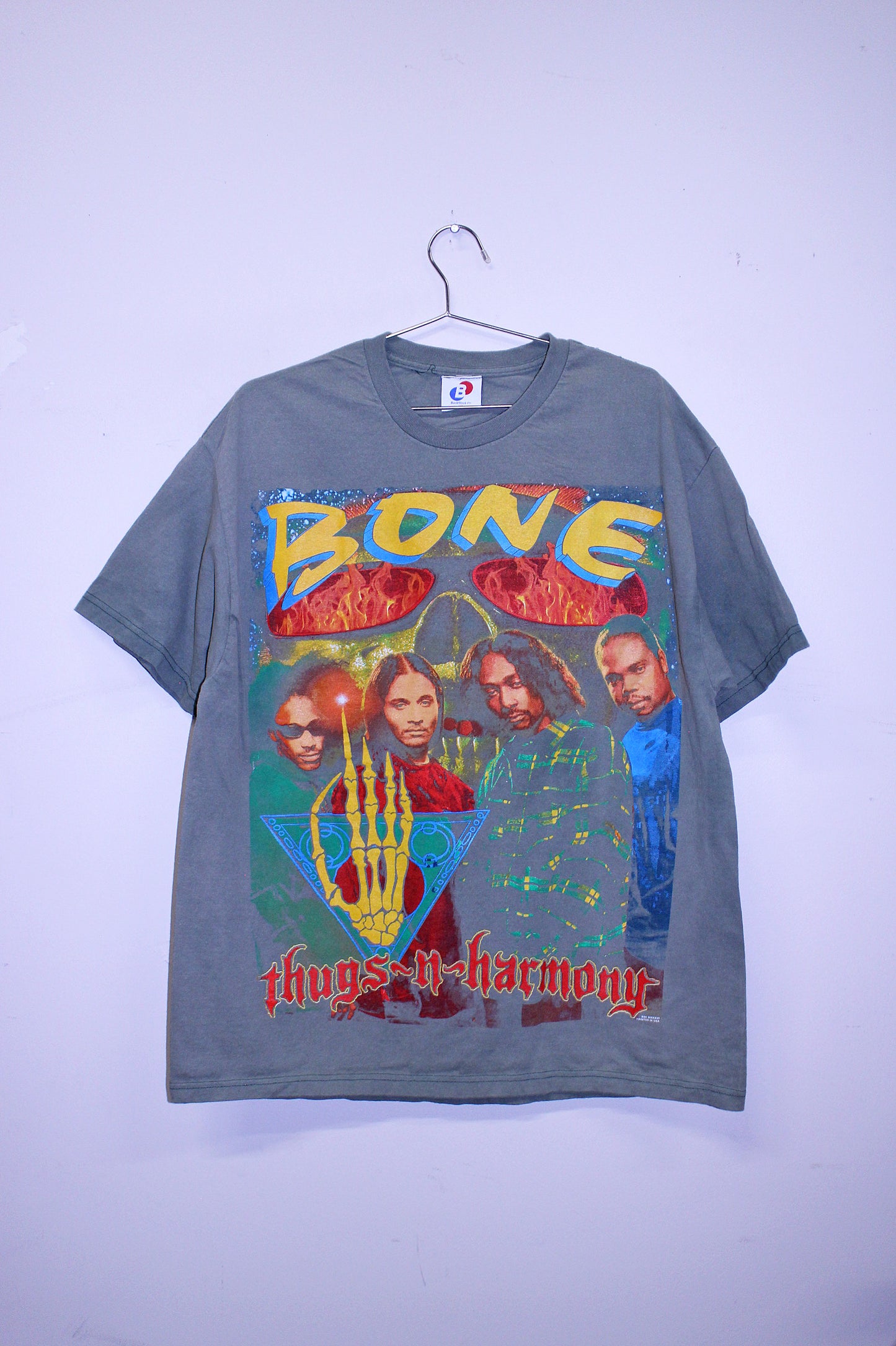 BTNH on faded green BSC tee (XL)