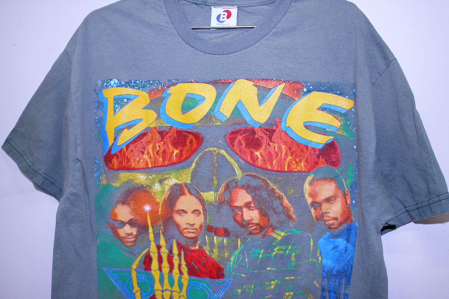 BTNH on faded green BSC tee (XL)
