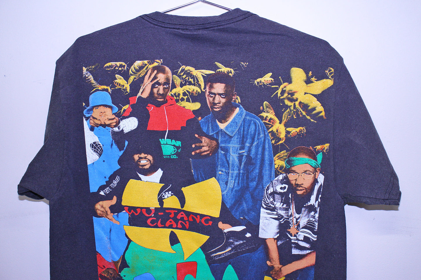 Wu Killa Bees on faded BSC tee (L)