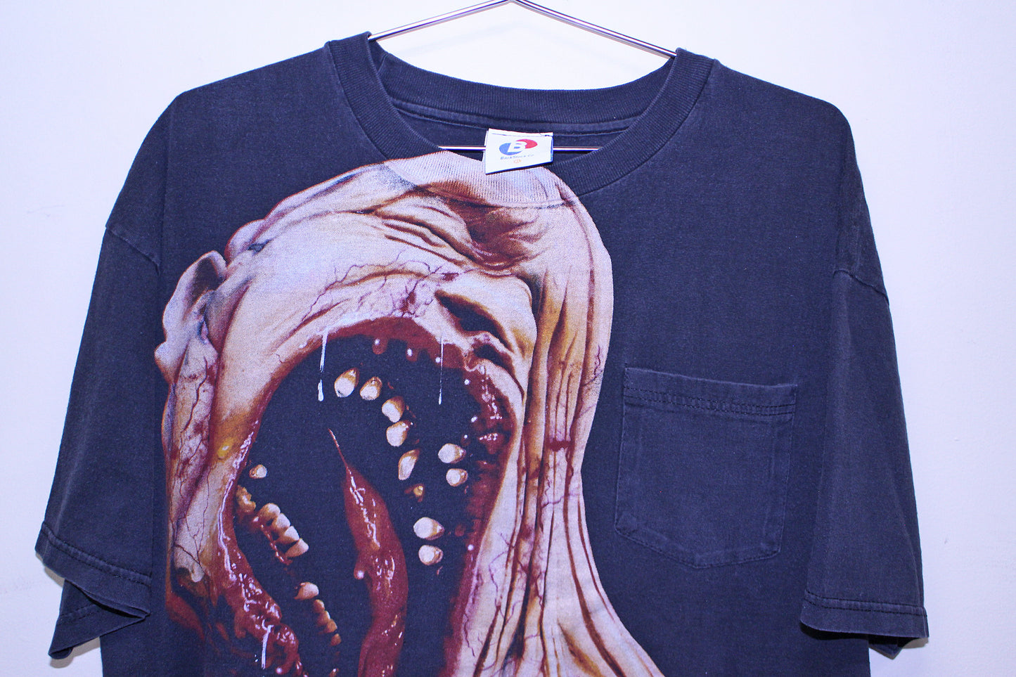 The Thing on faded Hanes tee (XL)