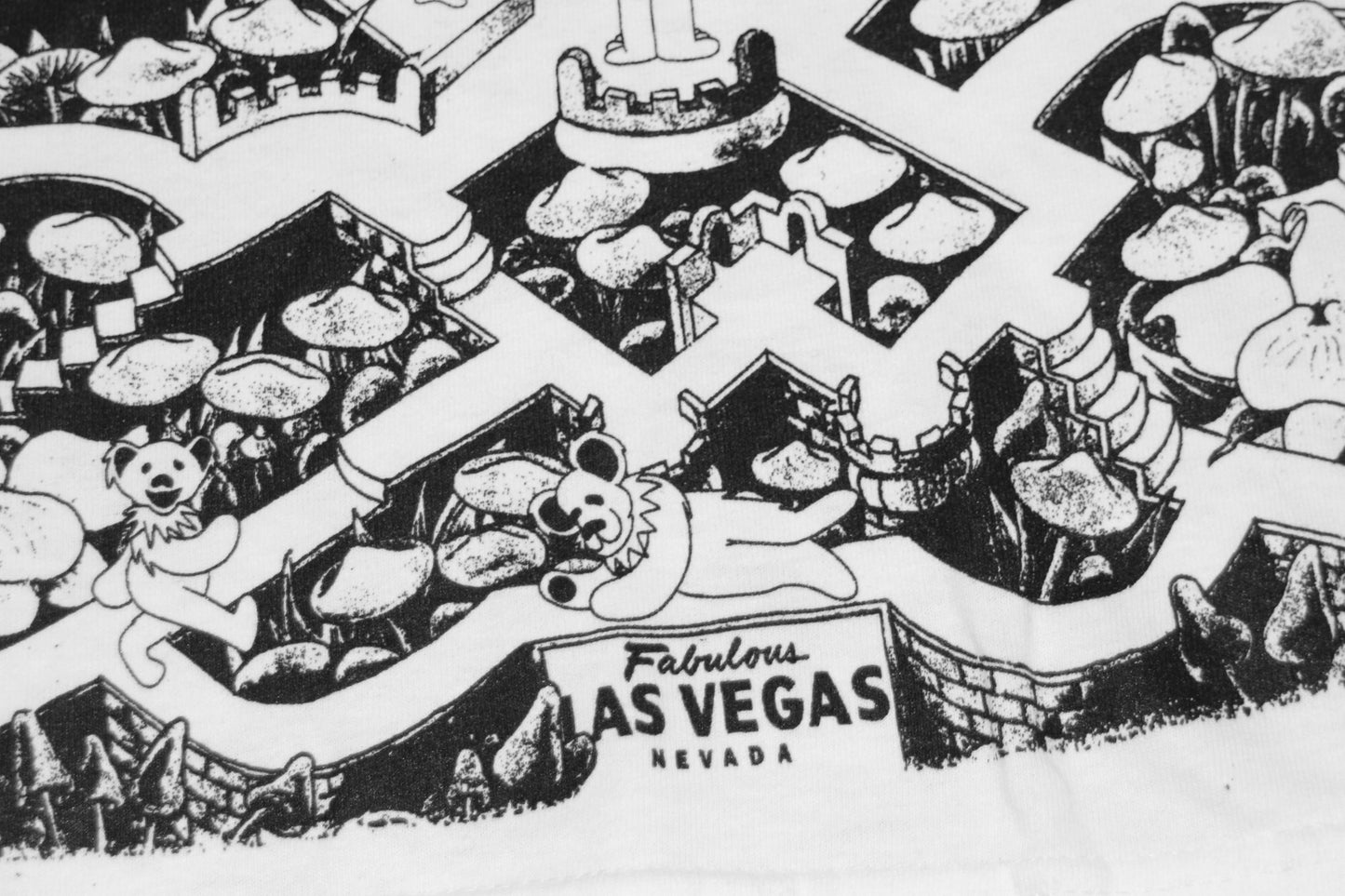 Dead Vegas SPHERE Maze Orig. fan art shirt *U DYE IT*