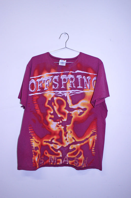 Offspring on maroon vintage Hanes her way tee (XL)