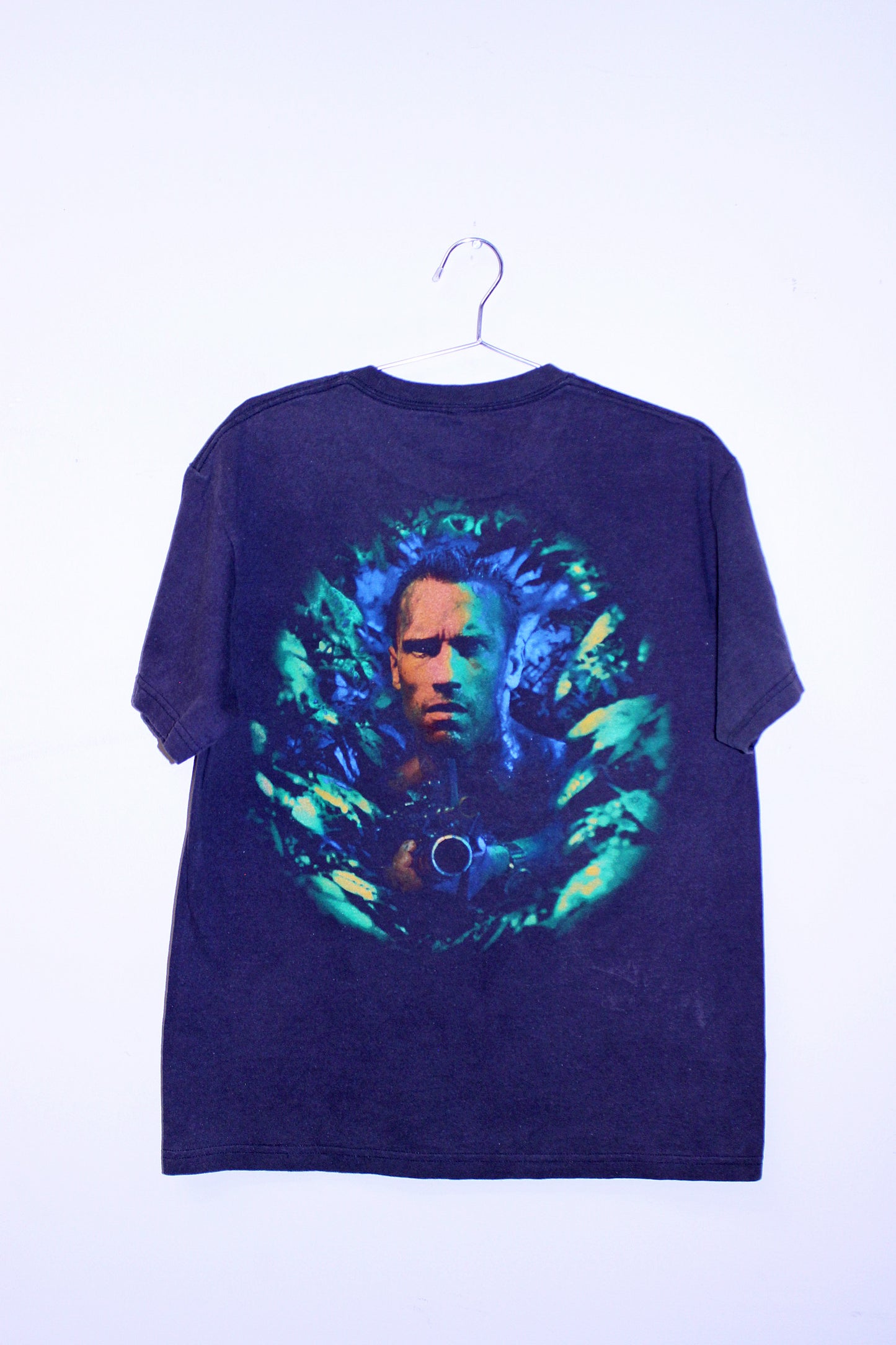 'The Predator' on faded BSC tee (XL)