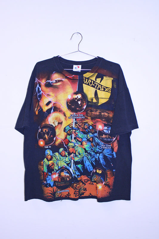 Wu Army on vintage Hanes single stitch pocket tee (XL)
