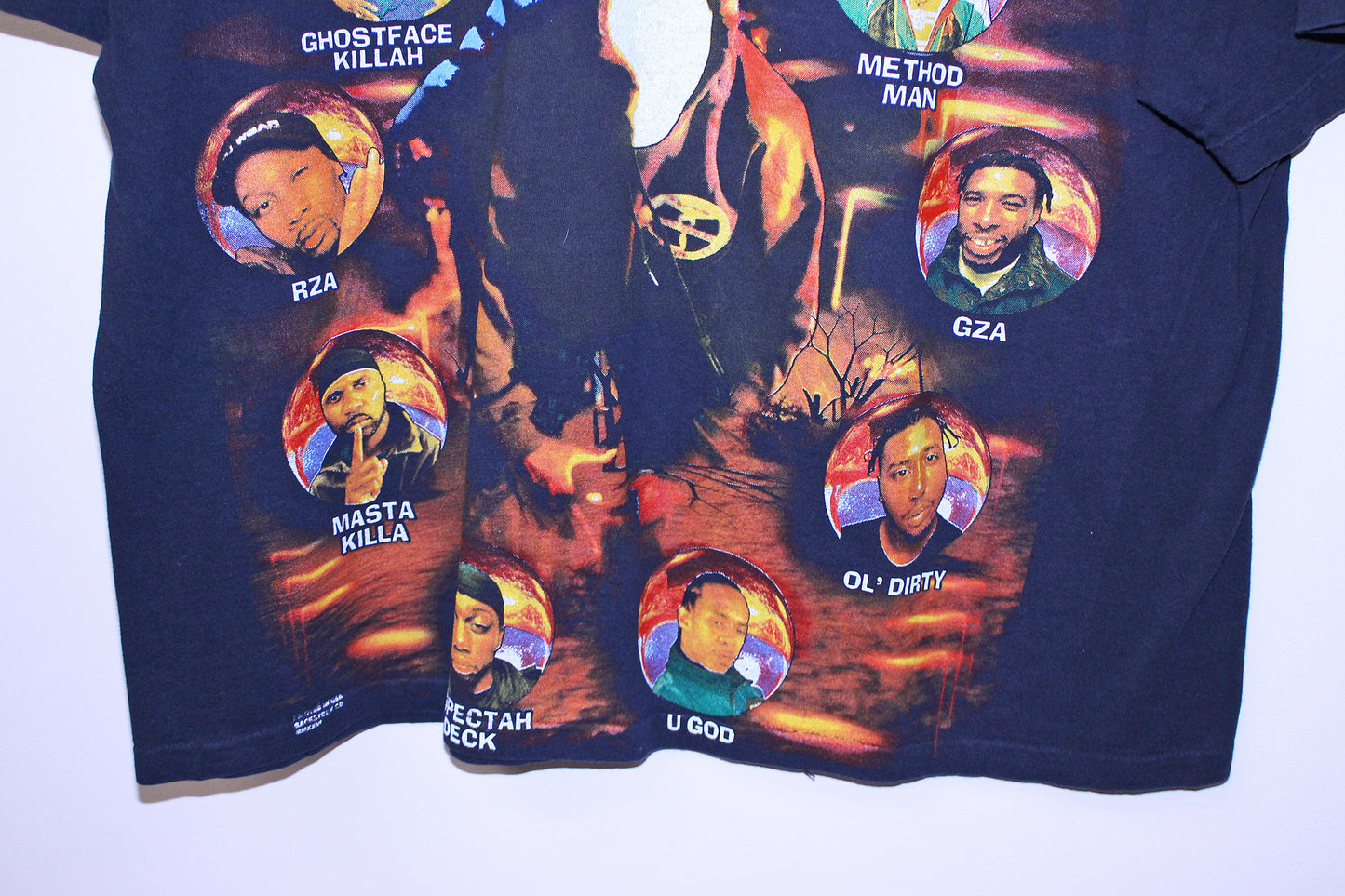 Wu Army on vintage Hanes single stitch pocket tee (XL)