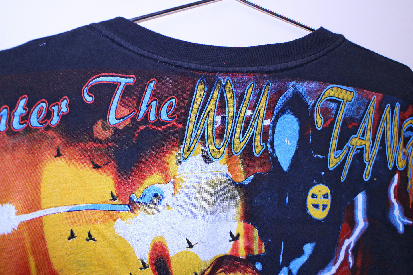 Wu Army on vintage Hanes single stitch pocket tee (XL)