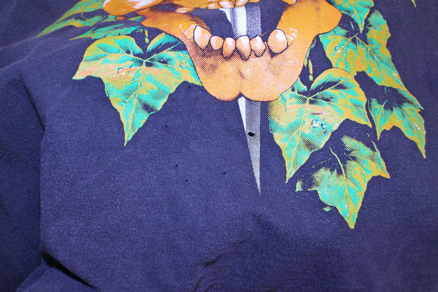 LOTR on vintage faded womens Liz Claiborne tee (2-L)