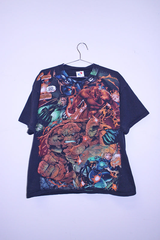 Fantastic 4 on vintage single stitch tee (L)