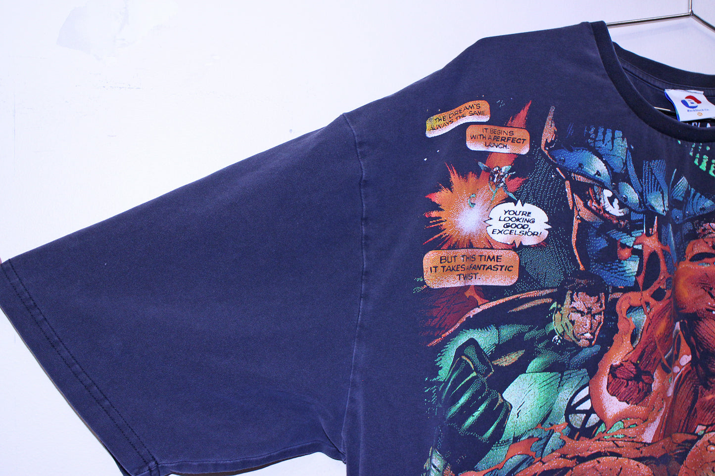 Fantastic 4 on modern faded youngLA tee (XL)