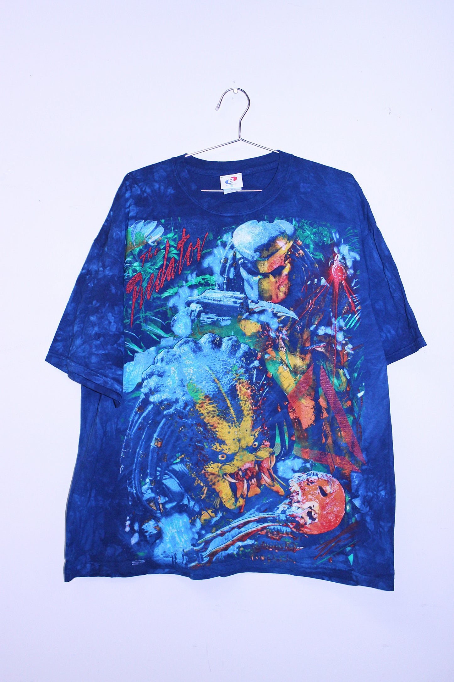 Predator on tye-dye y2k Gildan (XXL)