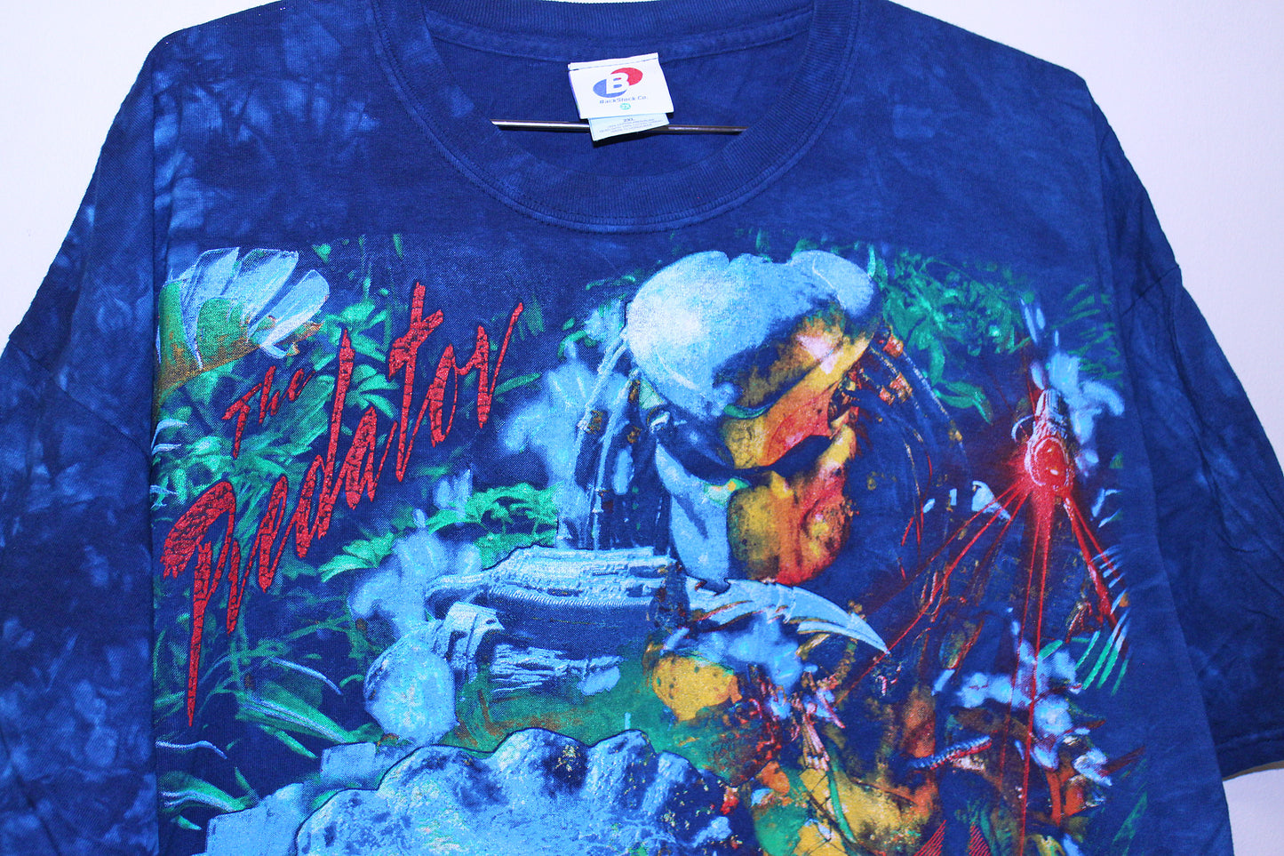 Predator on tye-dye y2k Gildan (XXL)