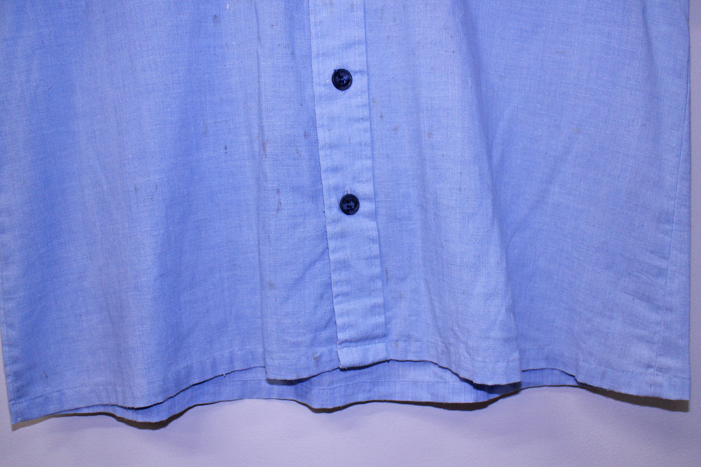 Willie on vintage work wear O.W mens button up