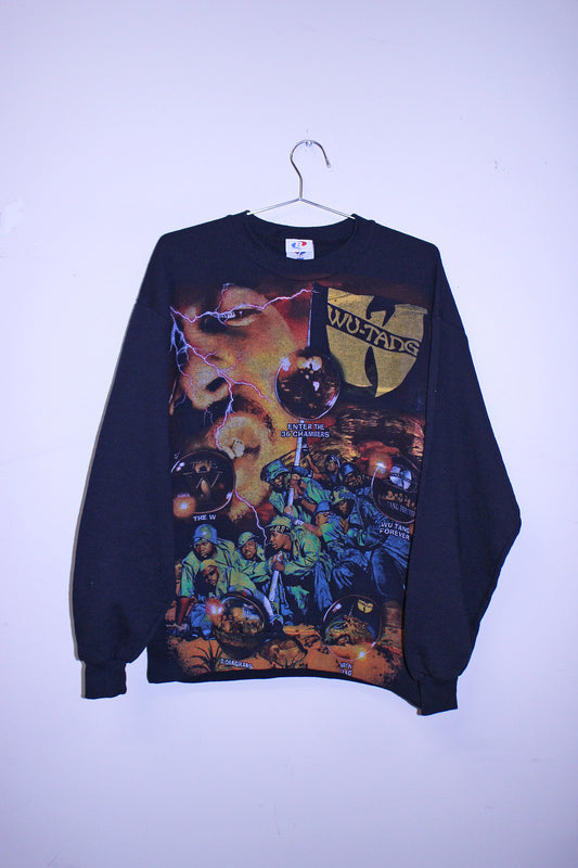 Wu Army on vintage 50/50 sweatshirt (L)