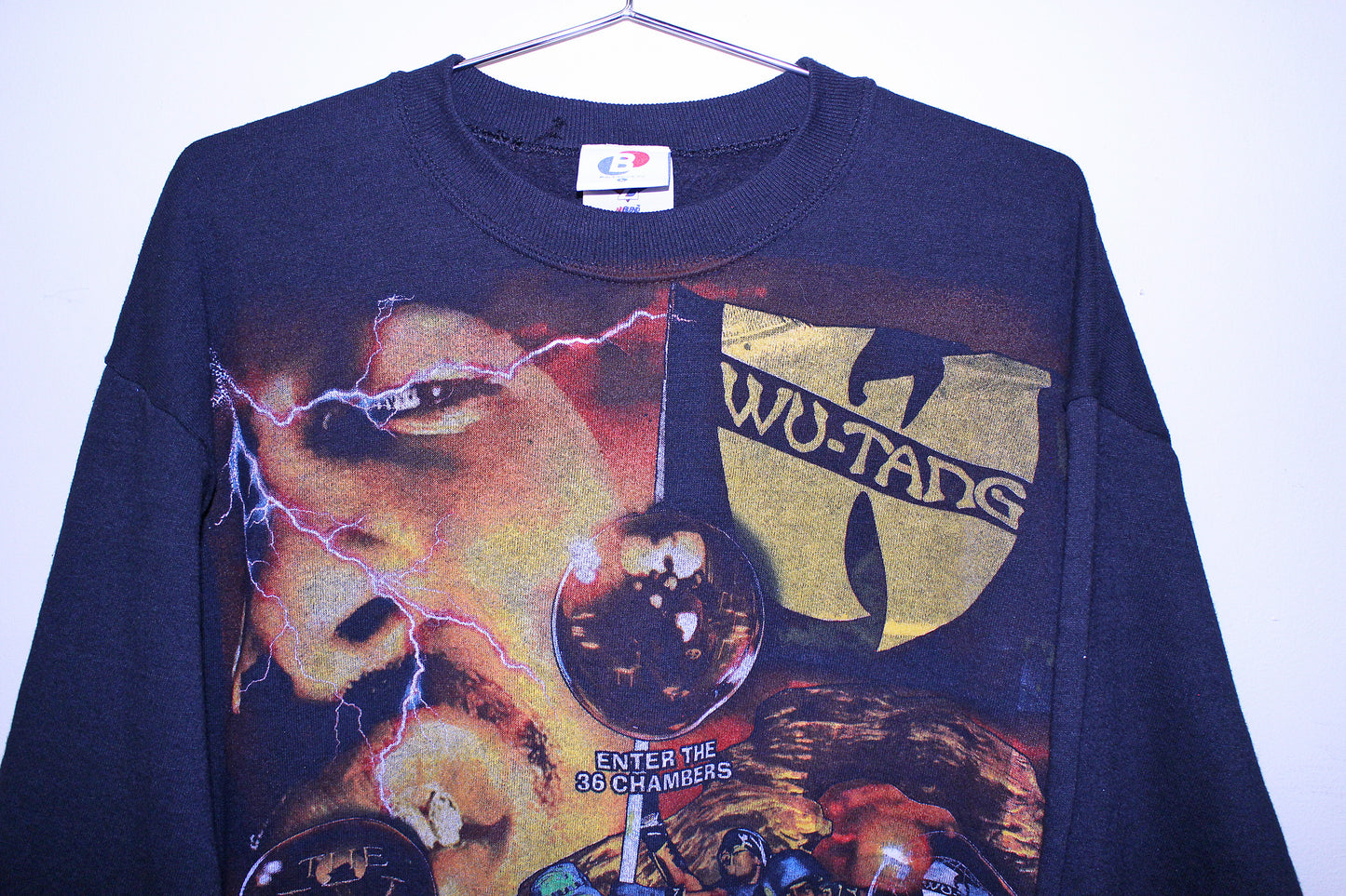 Wu Army on vintage 50/50 sweatshirt (L)