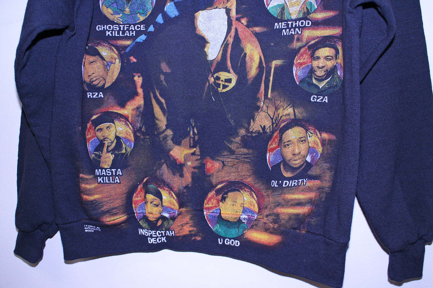 Wu Army on vintage 50/50 sweatshirt (L)