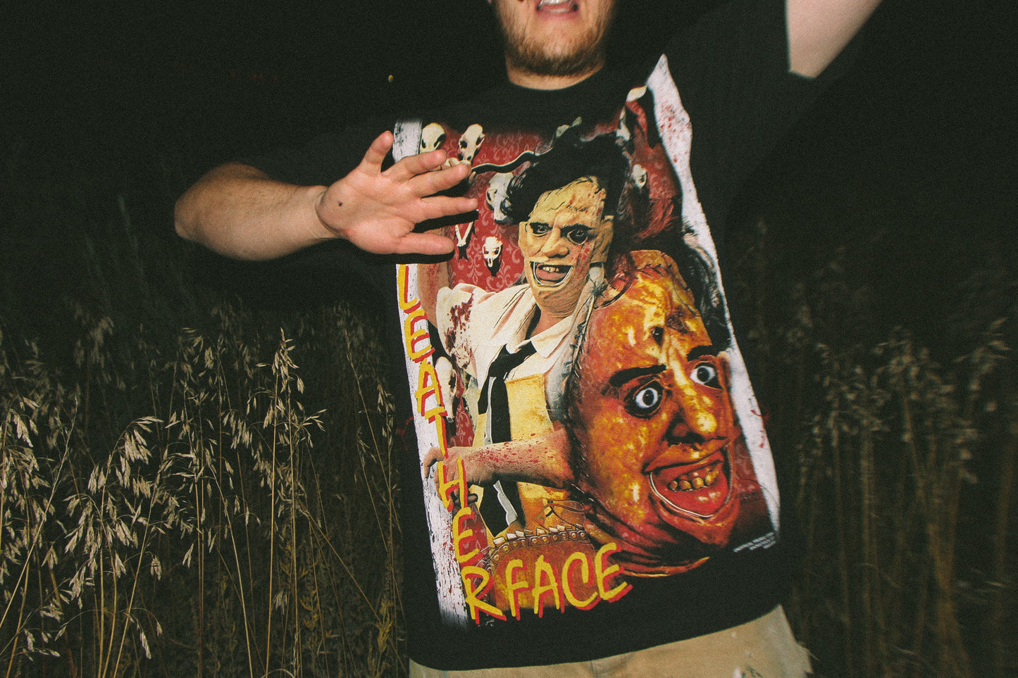 'Leatherface' Orig. fan art shirt