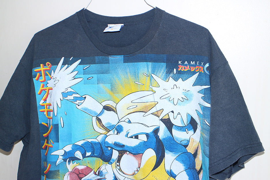 Blastoise Faded navy T-shirt (XL)