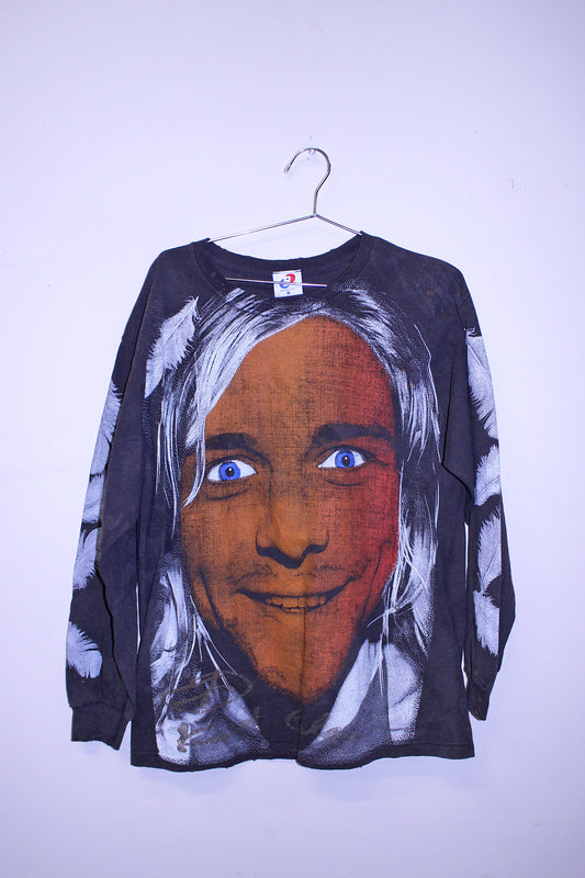KURT orange sun faded normal BSC longsleeve