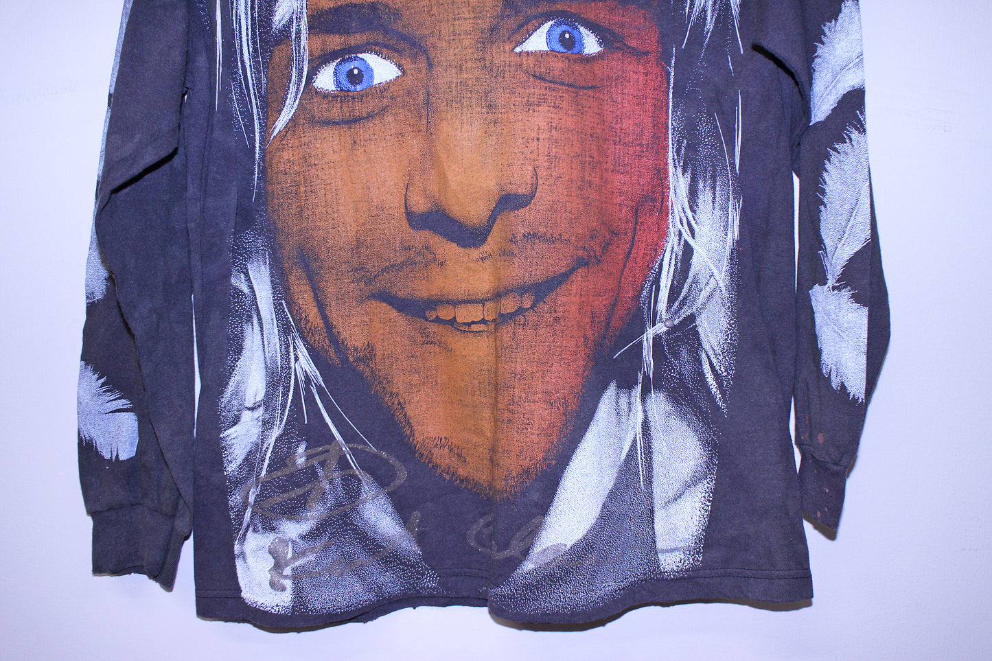 KURT orange sun faded normal BSC longsleeve