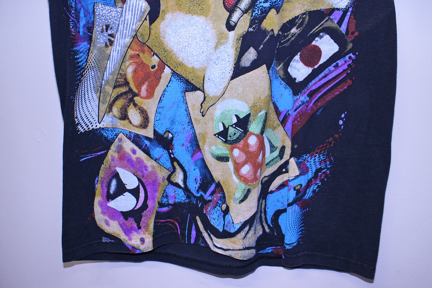Illustrator Pika on y2k FOTL Heavyweight lightly faded distressed front print tee