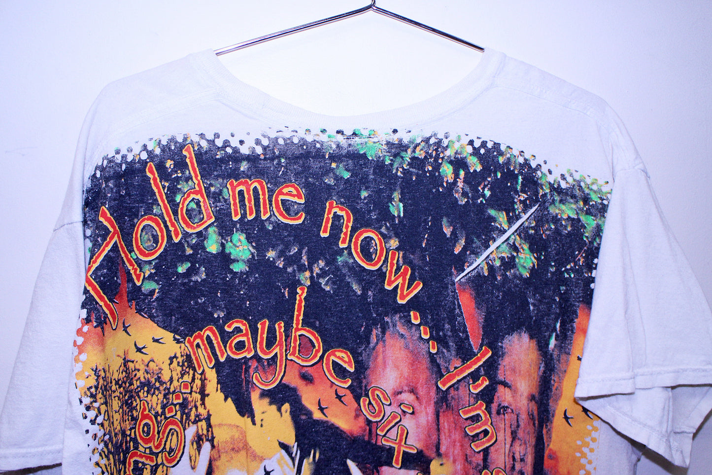 CREED faded print on hanes under tee (XXL)