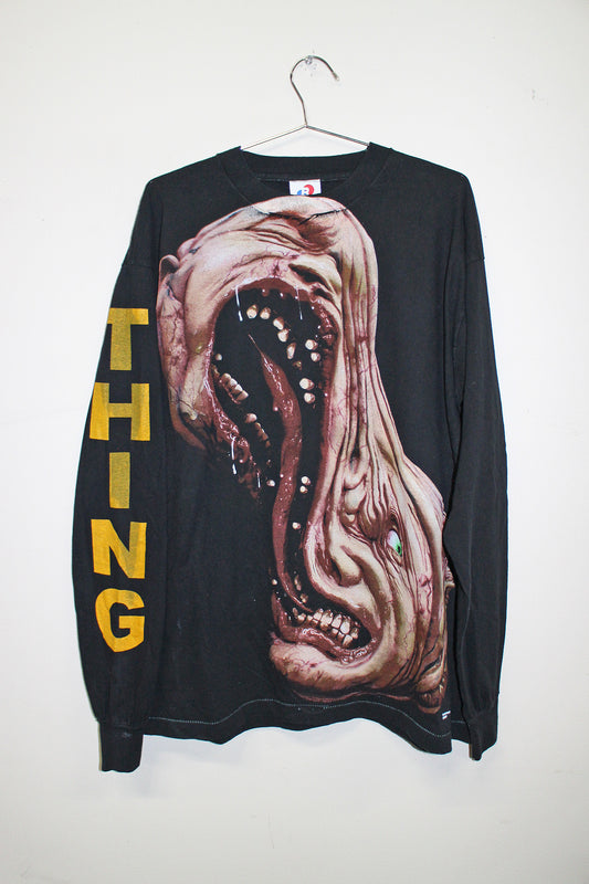 THING on vintage FOTL longsleeve contrast single stitch tee