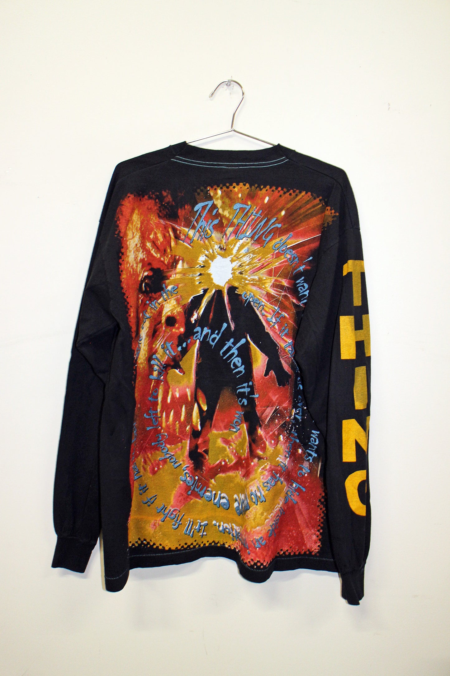 THING on vintage FOTL longsleeve contrast single stitch tee