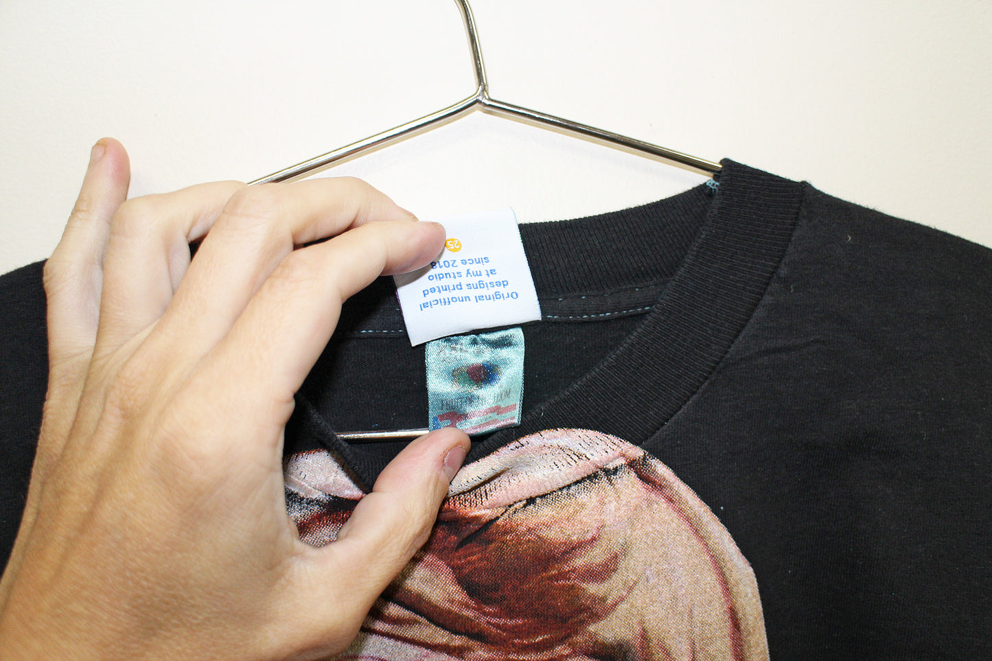 THING on vintage FOTL longsleeve contrast single stitch tee