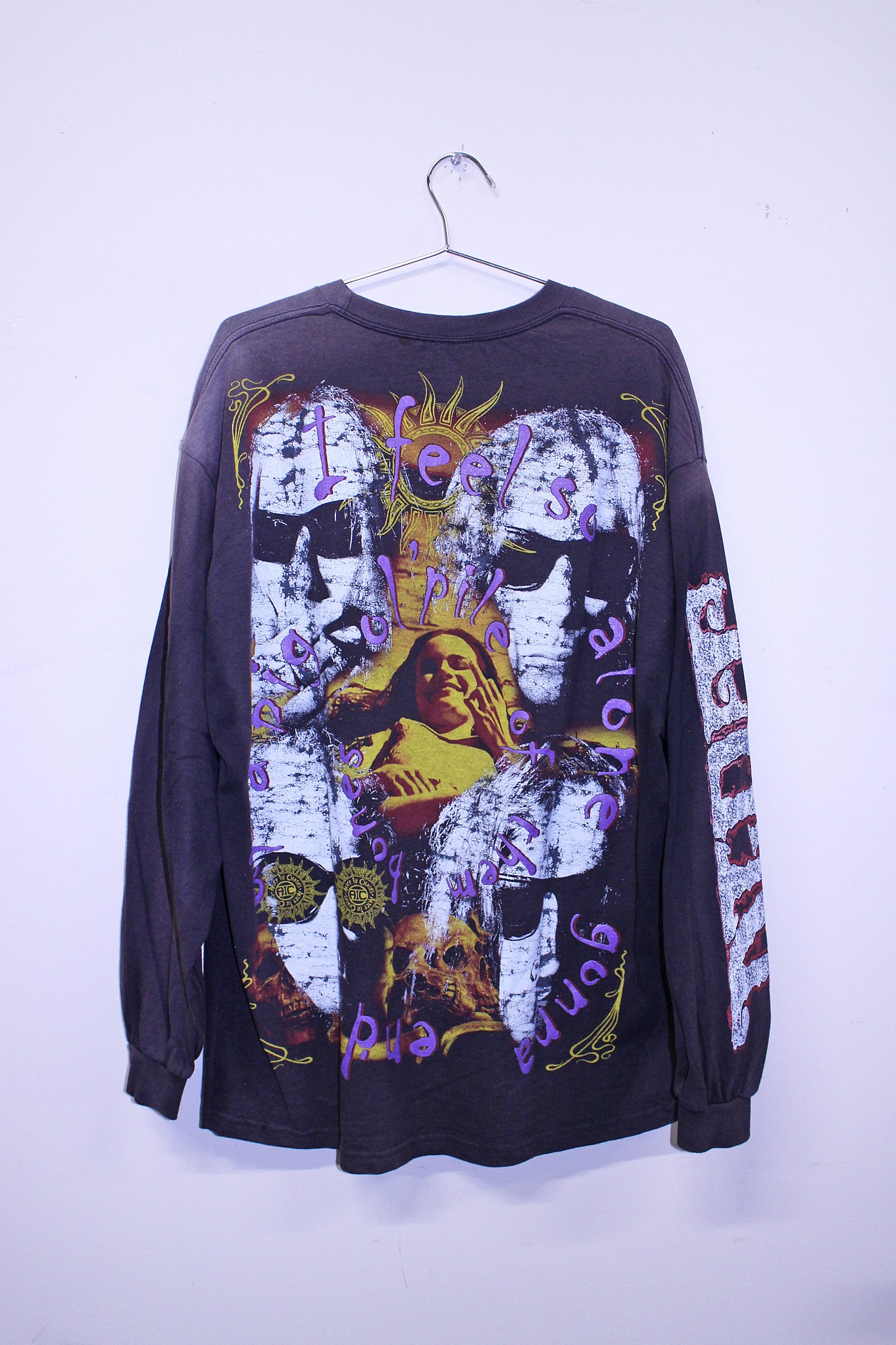AIC on sunfaded BSC longsleeve tee (XXL)