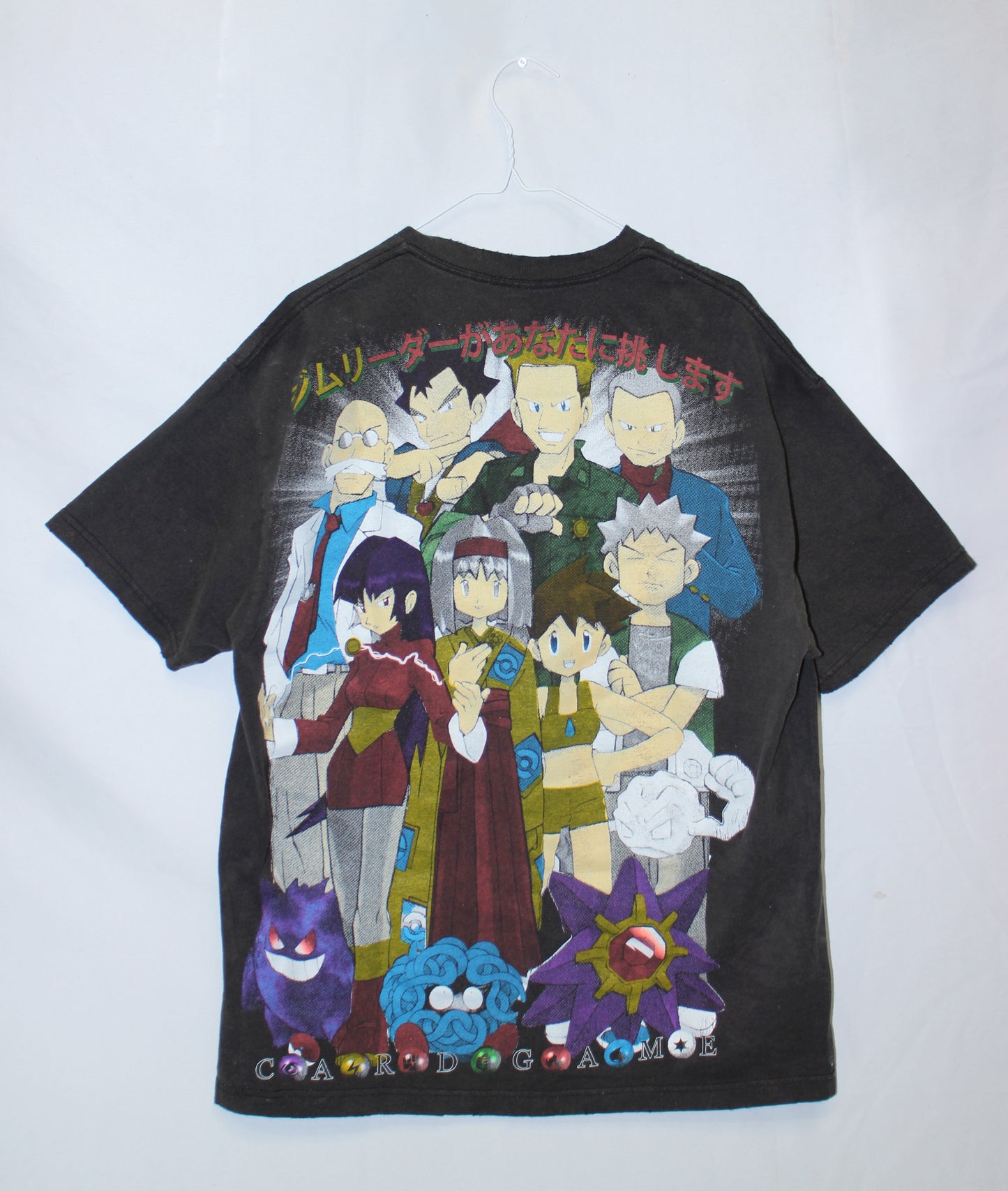 Poke Gym Friends Faded/Distressed Tee (XL)