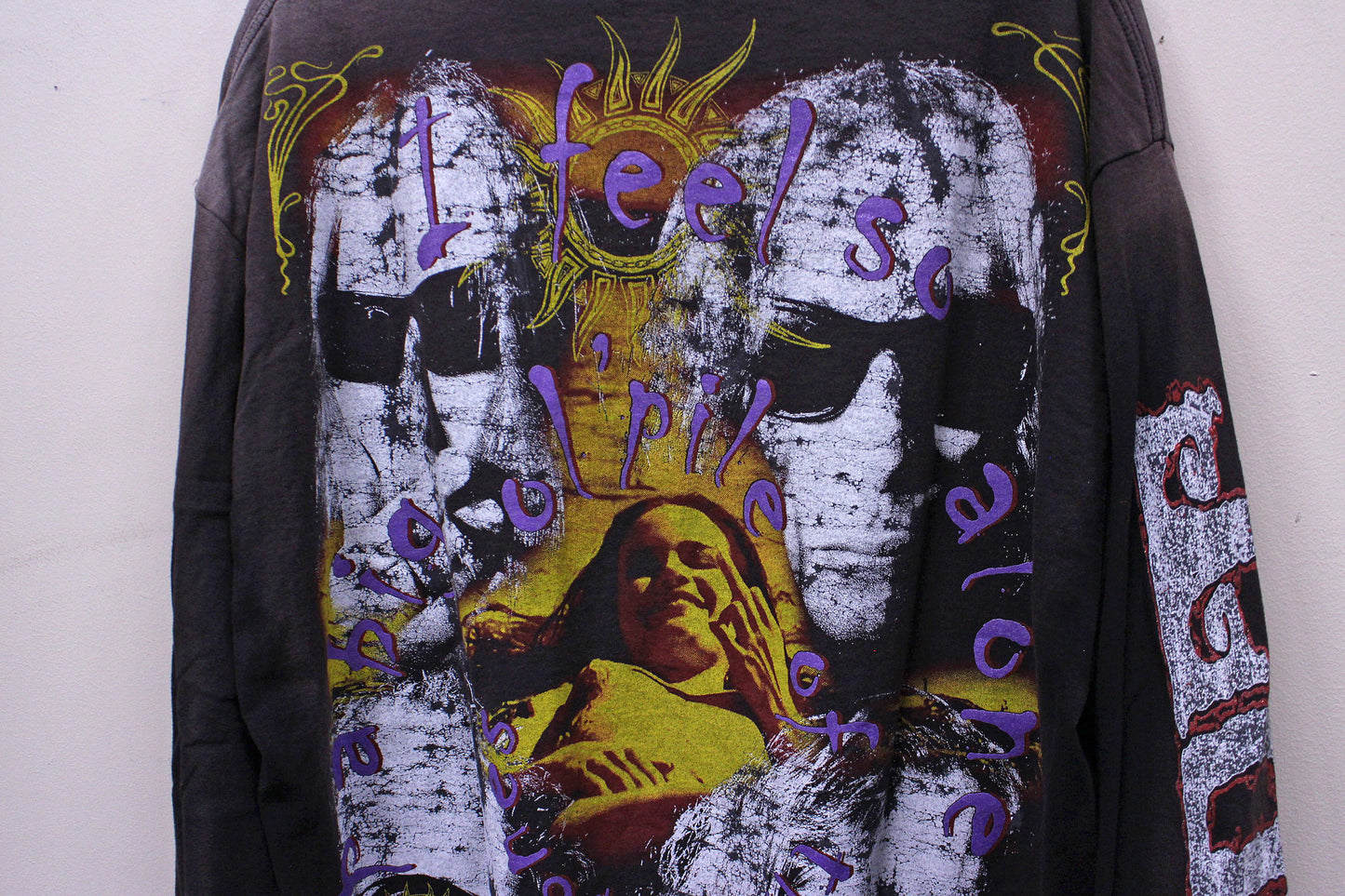 AIC on sunfaded BSC longsleeve tee (XXL)